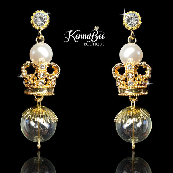 Dangling Crown Pearls