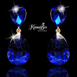 CLIP-ON Sapphire KK Large Drops