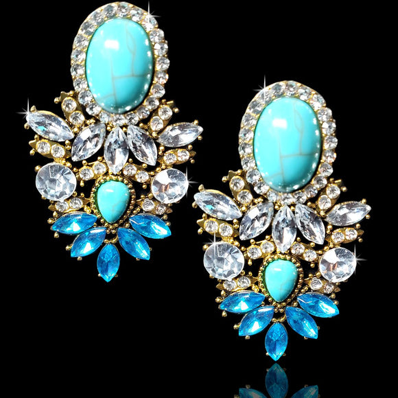 Turquoise Carlie Earrings